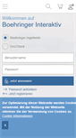 Mobile Screenshot of boehringer-interaktiv.de